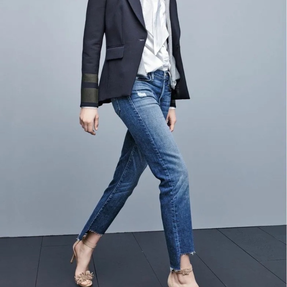 Frame Denim - Le High Straight Step Hem Jeans